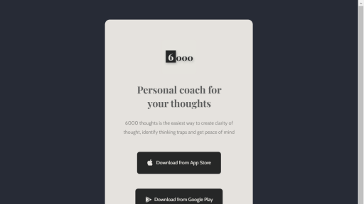 6000 thoughts - AI Technology Solution