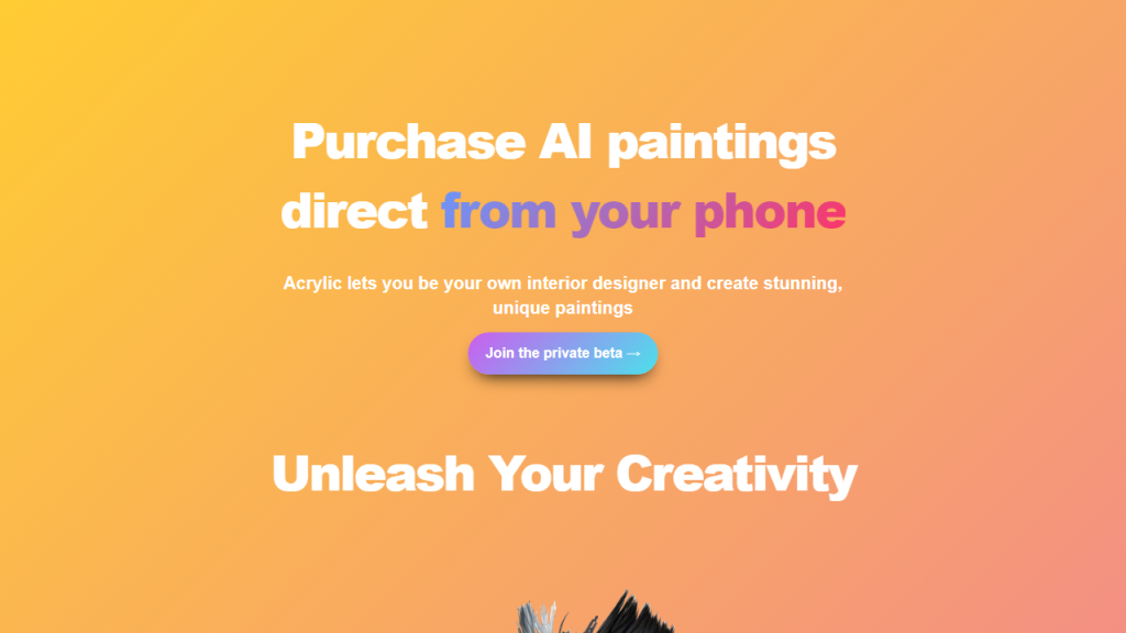 Acrylic - AI Technology Solution