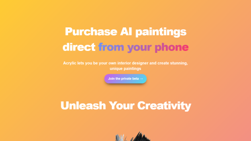 Acrylic - AI Technology Solution