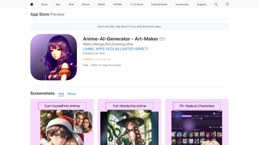 AI Anime Art Generator - AI Technology Solution