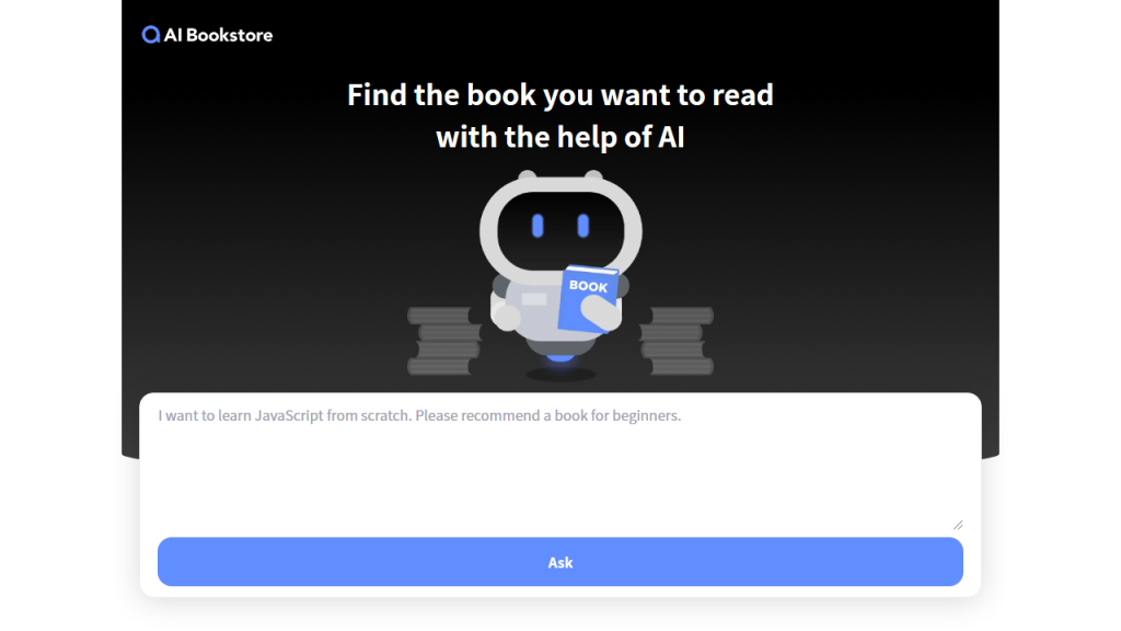 AI Bookstore - AI Technology Solution