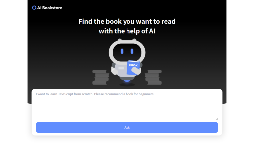 AI Bookstore - AI Technology Solution