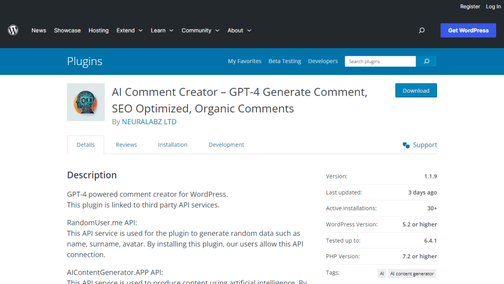 AI Comment Creator - AI Technology Solution