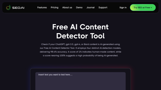 AI Content Detector - AI Technology Solution