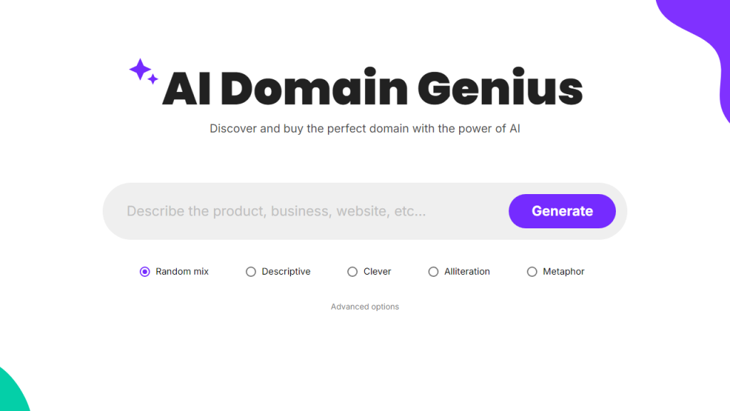 AI Domain Genius - AI Technology Solution