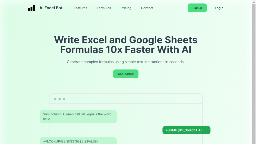 AI Excel Bot - AI Technology Solution