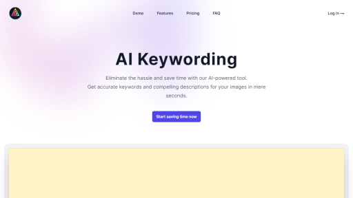 AI Keywording - AI Technology Solution