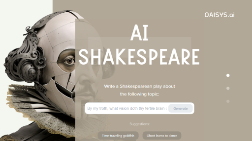 AI Shakespeare - AI Technology Solution
