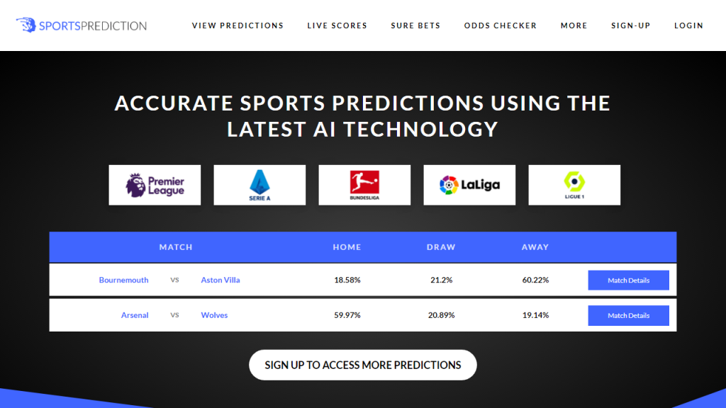 AI Sports Prediction - AI Technology Solution