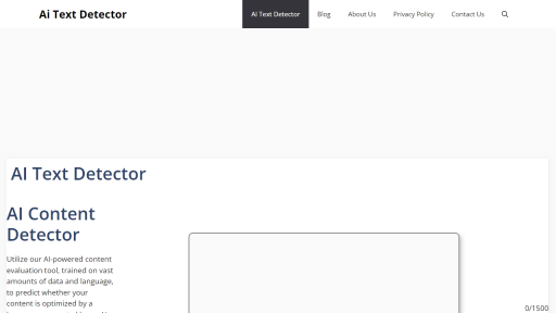 AI Text Detector - AI Technology Solution