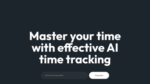 AI Time Tracking - AI Technology Solution