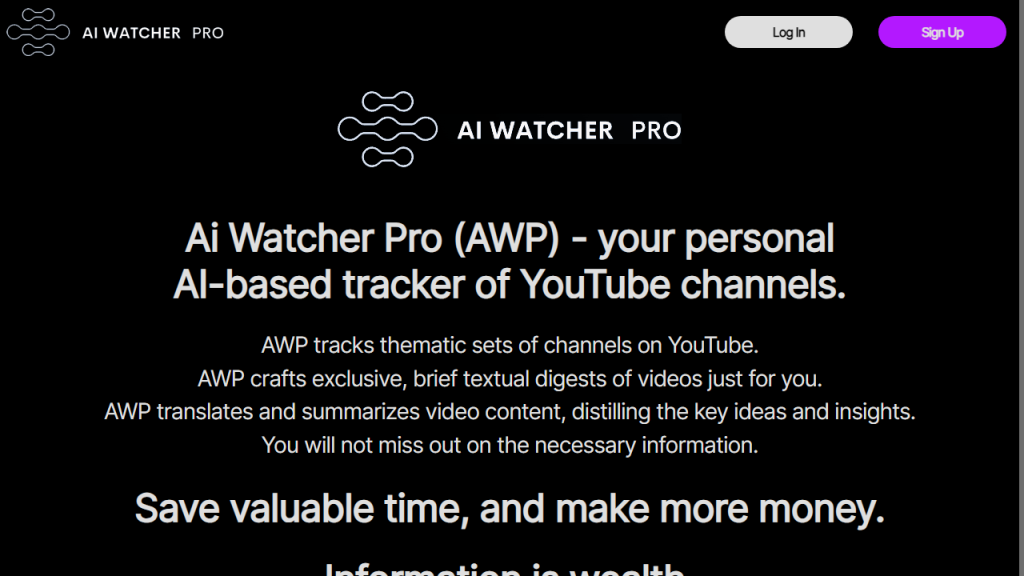 AI Watcher PRO - AI Technology Solution