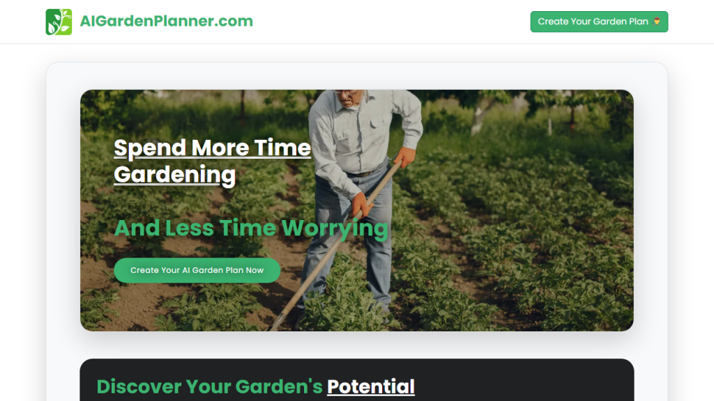 AIGardenPlanner - AI Technology Solution