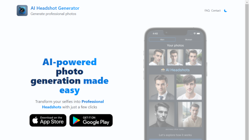 AIHeadshotGenerator - AI Technology Solution