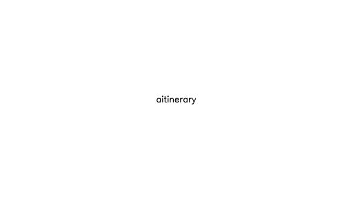 AItinerary - AI Technology Solution