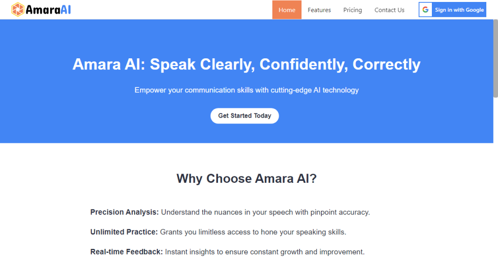 Amara - AI Technology Solution