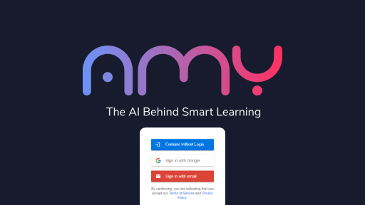 Amy App - AI Technology Solution