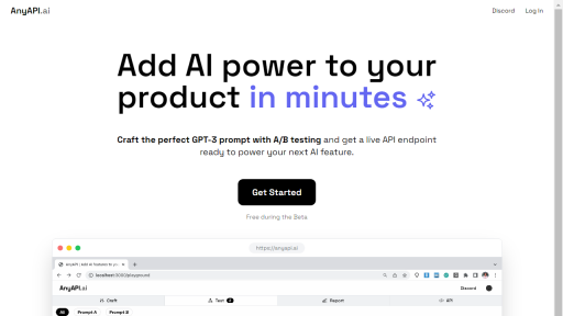 AnyAPI - AI Technology Solution