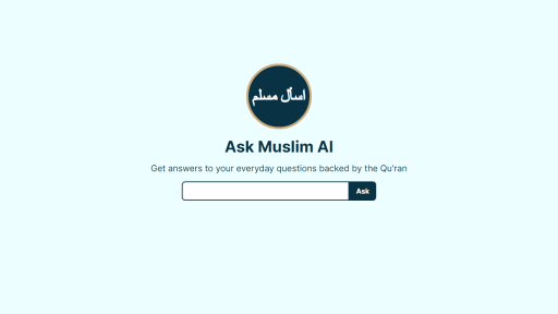 Ask Muslim - AI Technology Solution