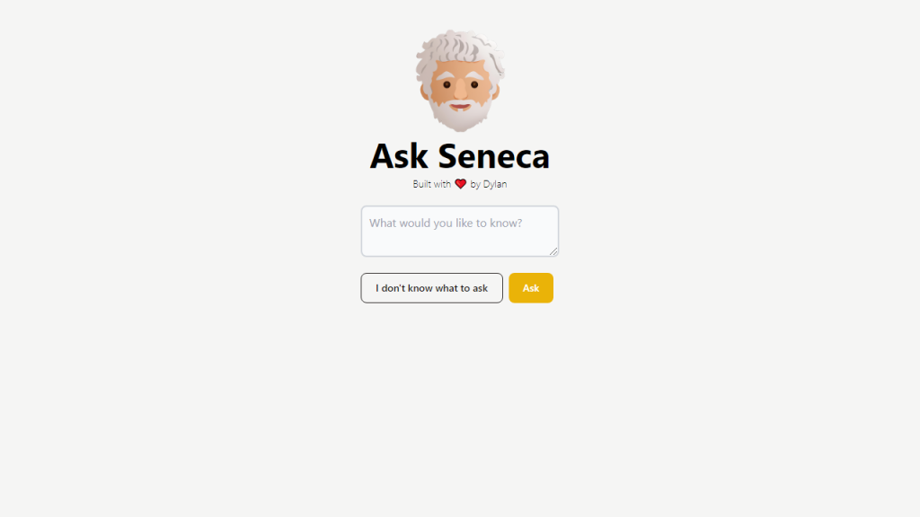 Ask Seneca - AI Technology Solution