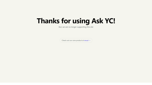 Ask YC - AI Technology Solution