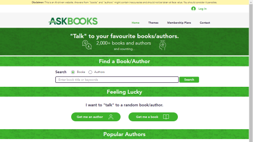 AskBooks - AI Technology Solution