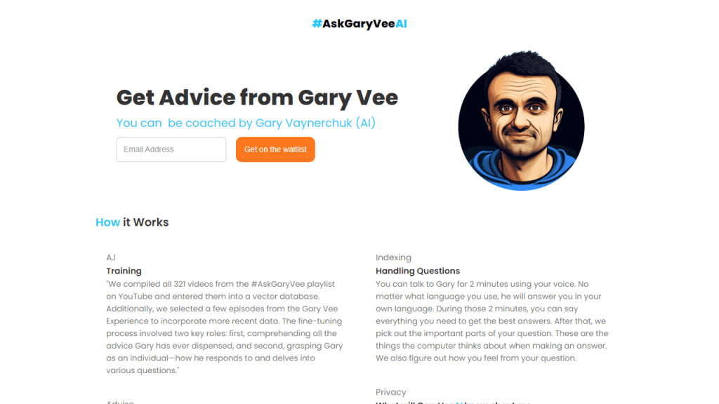 AskGaryVee - AI Technology Solution