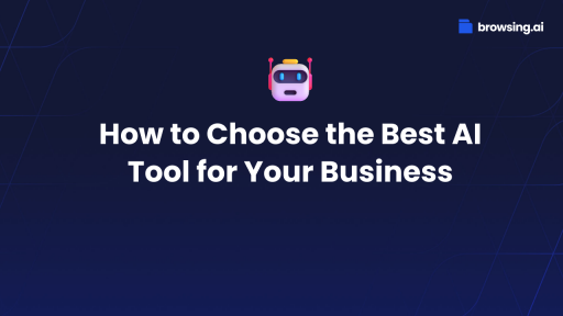 Best AI tool for your business