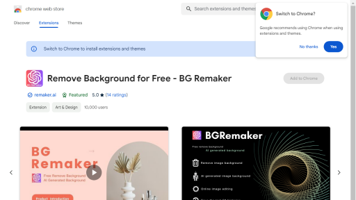 BG Remaker - AI Technology Solution