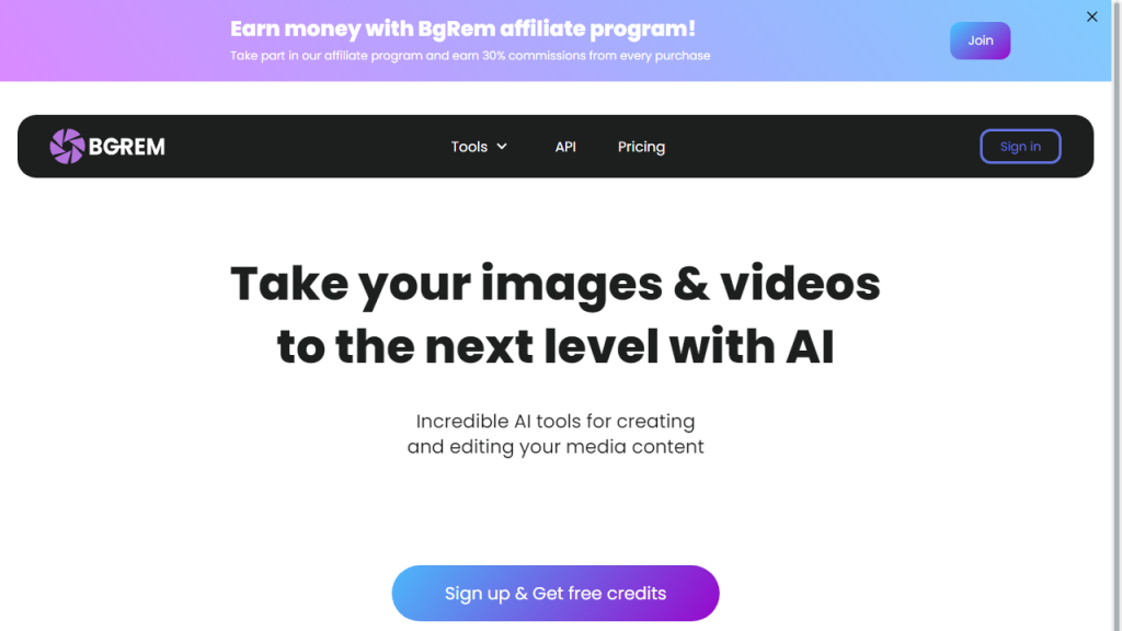 BgRem - AI Technology Solution