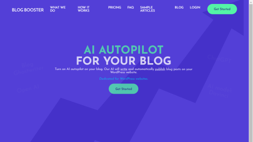 Blogbooster - AI Technology Solution