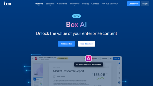 Box AI - AI Technology Solution