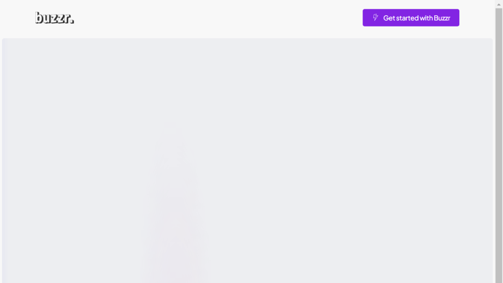 Buzzr - AI Technology Solution