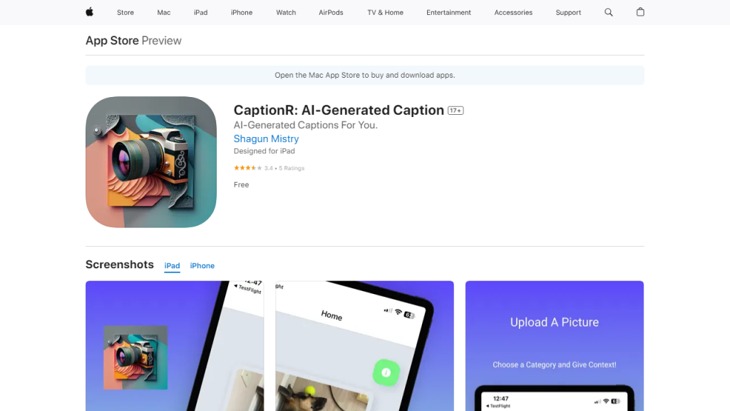 CaptionR - AI Technology Solution