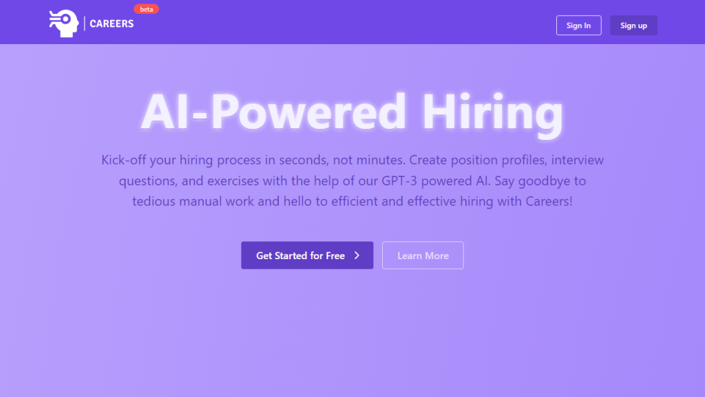 Careers AI - AI Technology Solution