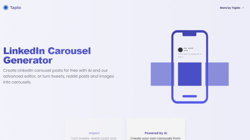 Carousel - AI Technology Solution