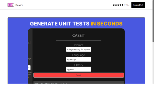 CaseIt - AI Technology Solution