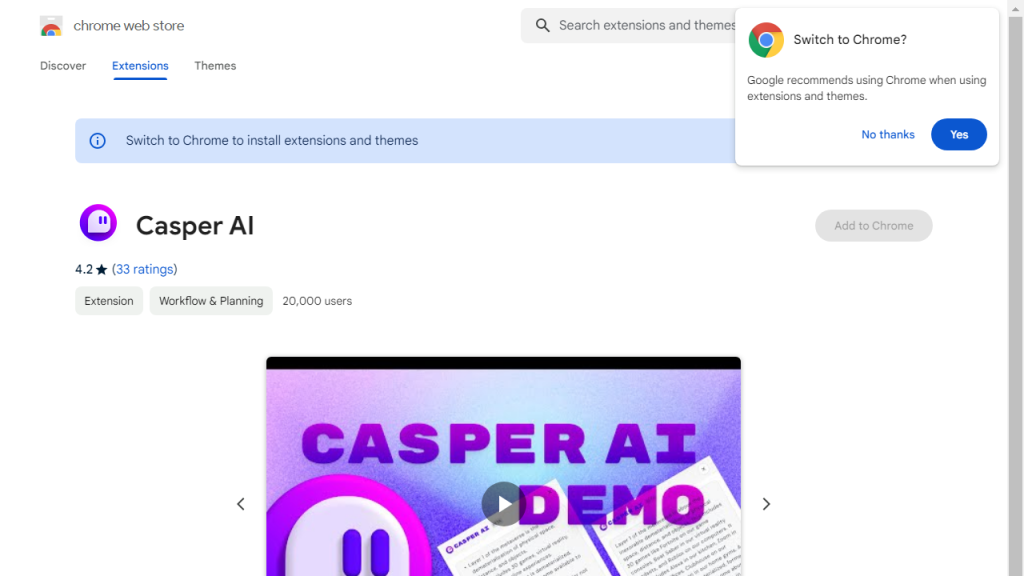 Casper AI - AI Technology Solution