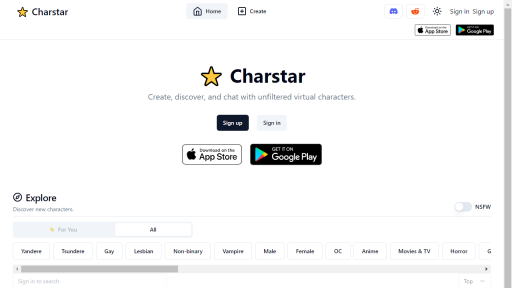 Charstar - AI Technology Solution