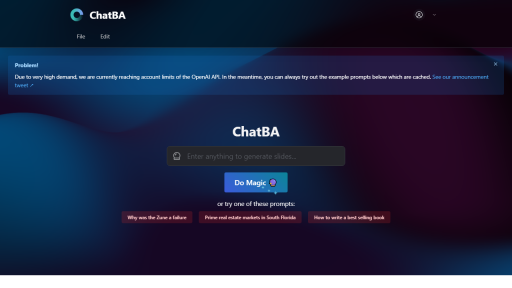 ChatBA - AI Technology Solution