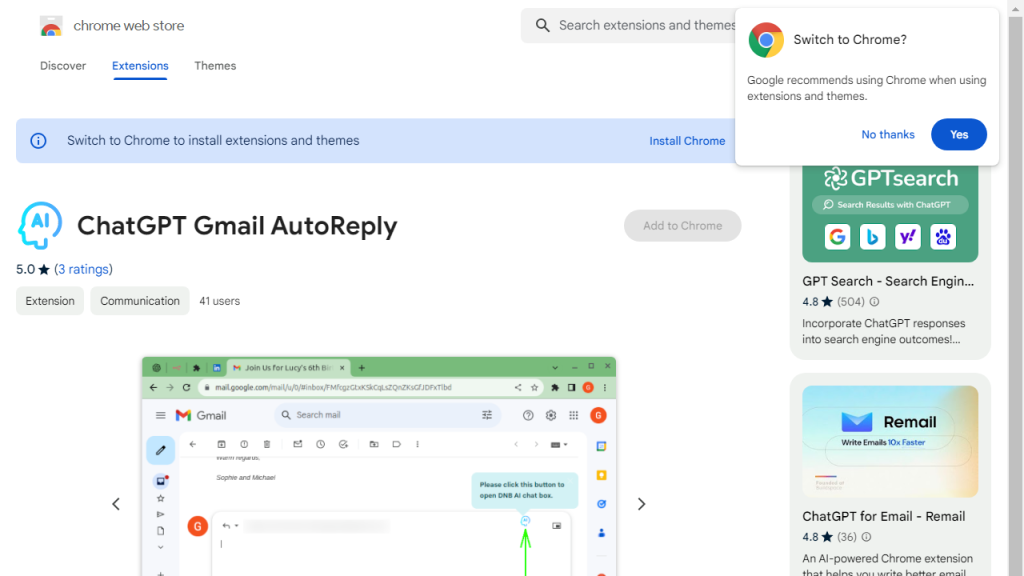 ChatGPT Gmail AutoReply - AI Technology Solution