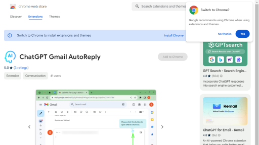 ChatGPT Gmail AutoReply - AI Technology Solution