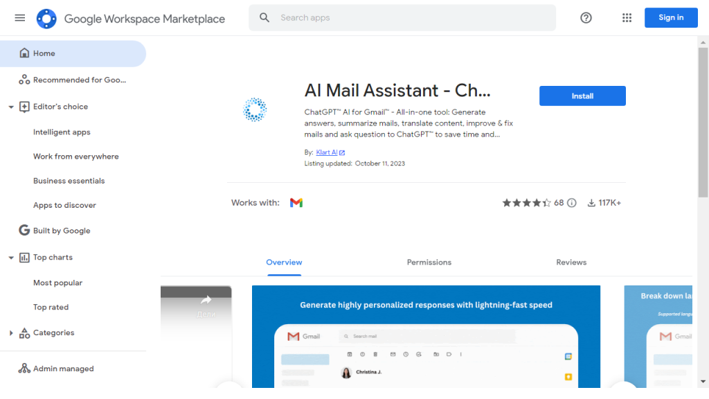 ChatGPT Mail Responder - AI Technology Solution