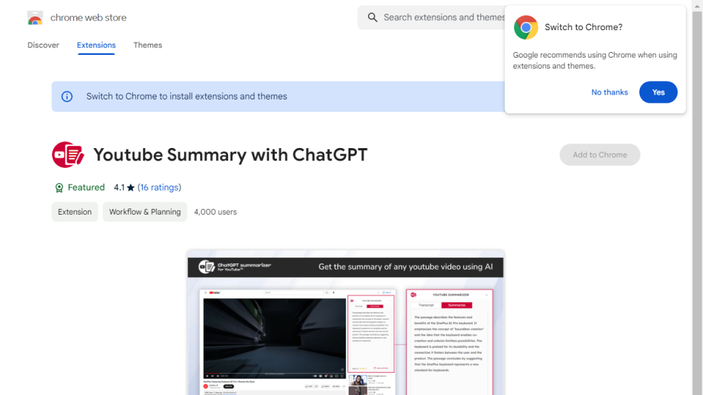 ChatGPT Summarizer - AI Technology Solution