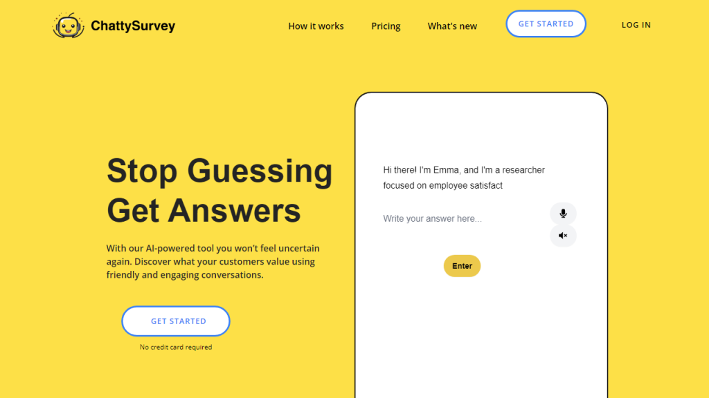 ChattySurvey - AI Technology Solution