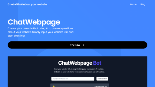 ChatWebpage - AI Technology Solution
