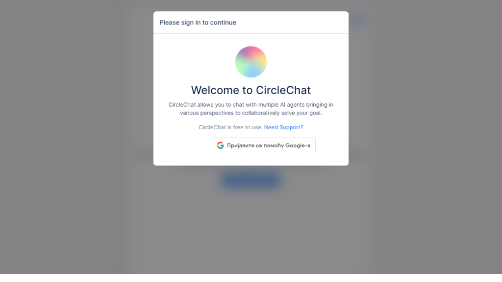 Circle Chat - AI Technology Solution