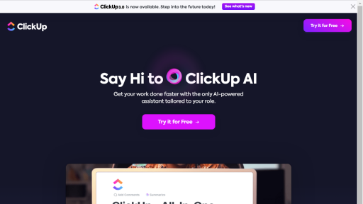 Clickup - AI Technology Solution