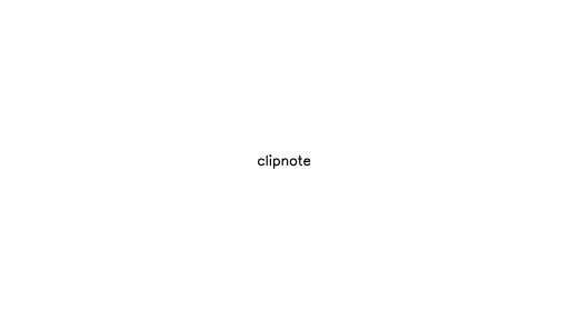 Clipnote - AI Technology Solution