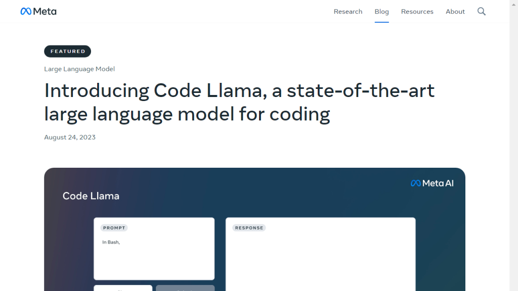 Code Llama - AI Technology Solution